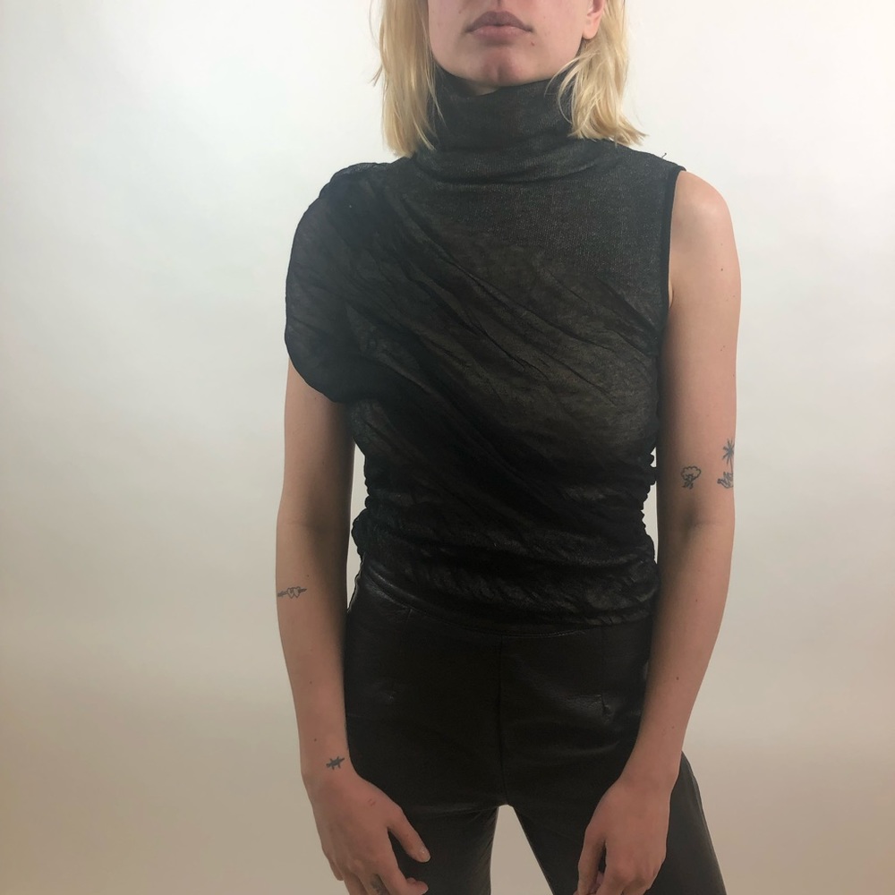 alexander wang sleeveless turtleneck